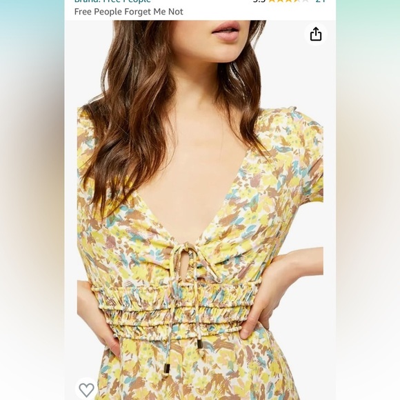 Free People Forget Me Not Mini Dress - Picture 5 of 12